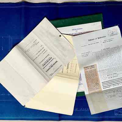 Documents relating to the Golf Club House, 1924-1932