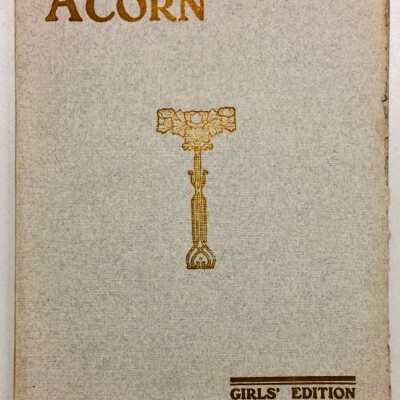 Special Girls' edition of Alameda High School 'The Acorn', 1905