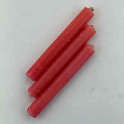 Pink Holiday Taper Candles, c. 1960s