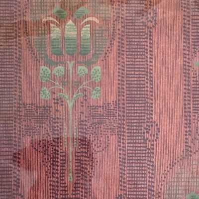 Wallpaper Sample, Reception Hall 1217 Oak Street, 1882-1886