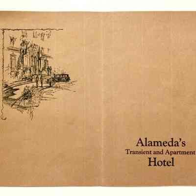 Booklet Advertising the Construction of the Alameda Hotel, late 1920s