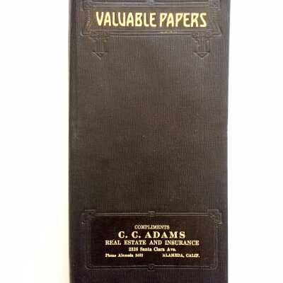 Advertising Letter File C.C. Adams Real Estate and Insurance, c. 1920s