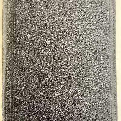 Roll book of the Alameda High School Delthenian club, 1955-1957
