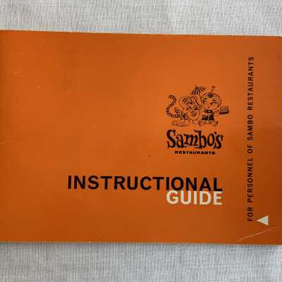 Instructional Guide for Personnel of Sambo's Restaurants, 1968