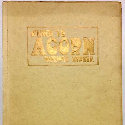 Patriotic edition of the Alameda High School 'Acorn' for June, 1918