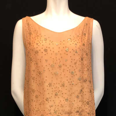 Wedding dress worn by Emma Moreal Blanding to Dr. Hamilton, 1926