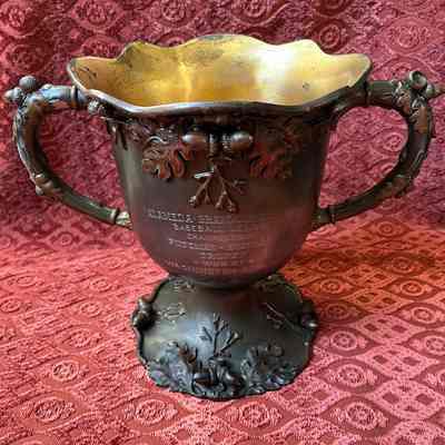 Putzman-Hoffman Trophy from Haight School, 1905