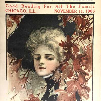 'Sunday Magazine' newspaper supplement, illustrated by Harrison Fisher, 1906