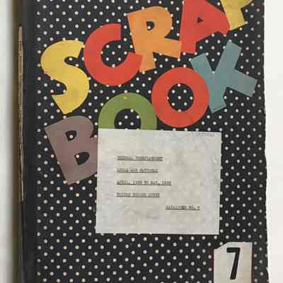 Scrapbook compiled by H. D. Maynard, 1933, Volume 7