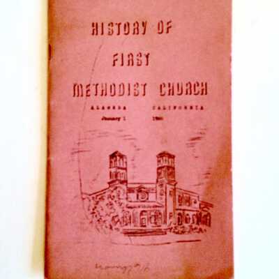 Booklet 'History of the First Methodist Church', 1960