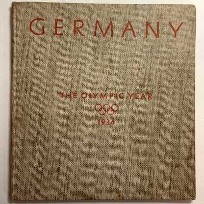Book bought by Otto Rittler on his visit to Germany for the Olympic Games, 1936