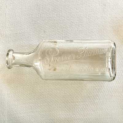 Prosser Pharmacy Medicine Bottle, Ca. 1900
