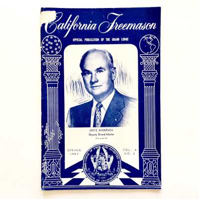 'California Free-Mason', Spring 1957 edition