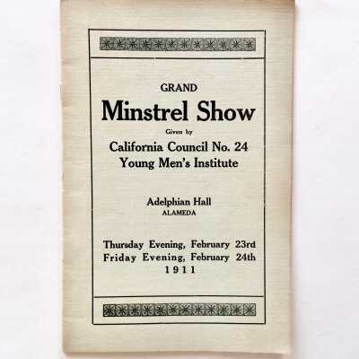 Program Adelphian Club Event program, 1911