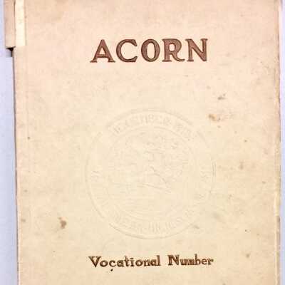 Vocational edition of the Alameda High School 'Acorn' Yearbook, December 1915