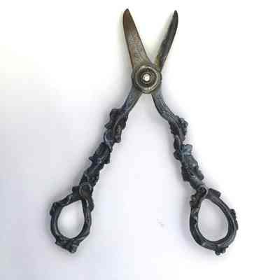 Gorham Grape scissors from the Samuel M. Haslett family, 19th century