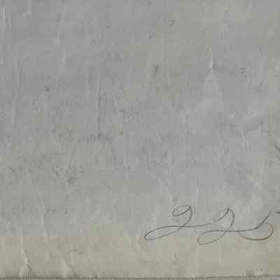 Detail verso of C