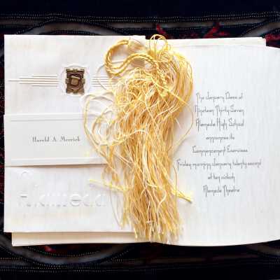 Invitation to Alameda High School Commencement Exercises, Junior Class, 1937