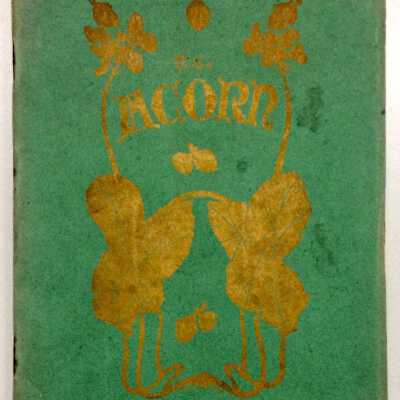 Alameda High School Year Book, 'The Acorn', Oct 1905
