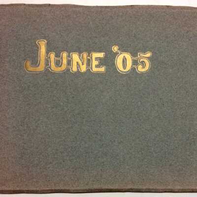 Alameda High School 'The Acorn' of June 1905 of S. M. Haslett, Jr.