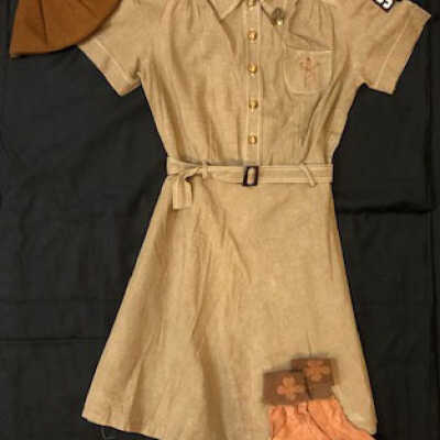 Girl Scout Uniform of Fredi Hoffman, c. 1940s