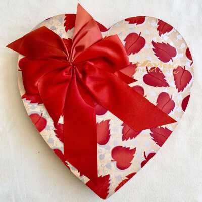 Heart-Shaped Miss Saylor's Chocolates Box, c. 1950s-1960s