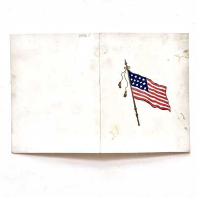 Invitation to a patriotic character party, 1898