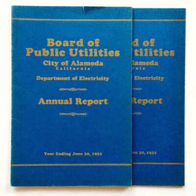 Annual Report, Board of Public Utilities, Department of Electricity, 1932