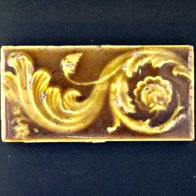 "Trent" Fireplace Tile, from 2002 Alameda Ave, 1885-1895