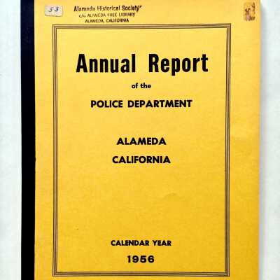 Annual Report of the Police Department, 1956