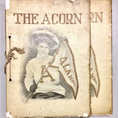 Copies of the June 1910 Alameda High School 'The Acorn'