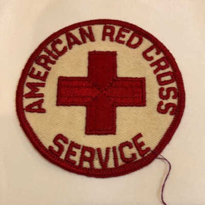 American Red Cross Service Badge of Alice Mclain, 1943-1945