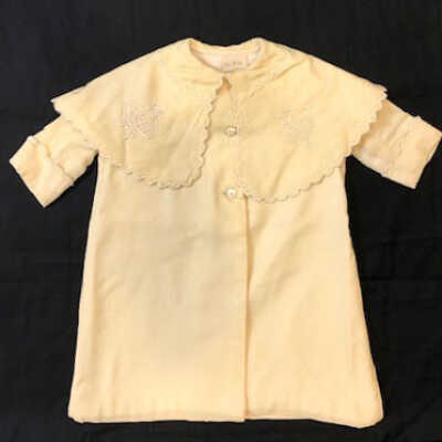Baby coat with Bertha collar of James Ellis Tennant, c. 1900