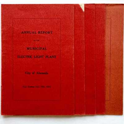 Annual Report of the Municipal Electric Light Plant, 1915
