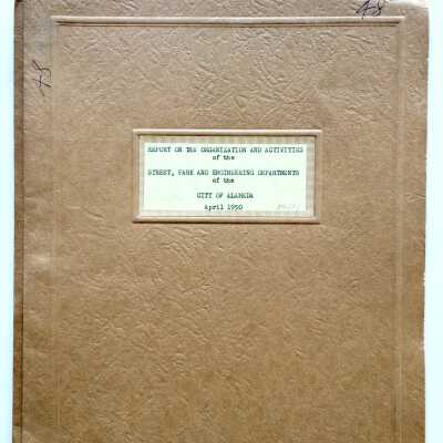 Report on the departments of the City of Alameda, 1950