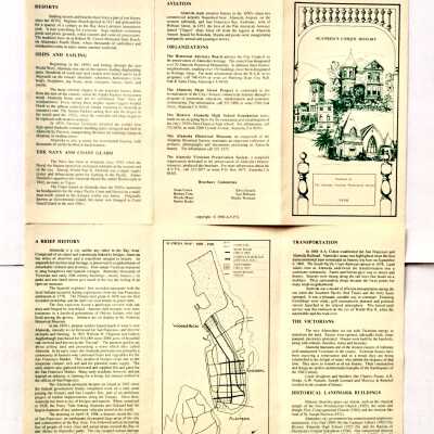 Pamphlets issued by the Alameda Victorian Preservation Society, 1990