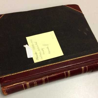 Minutes of the Catholic Ladies' Aid Society Branch No. 3, 1908-1912