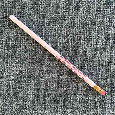 Advertising pencil of Alameda Associates Insurance, c. 1970s