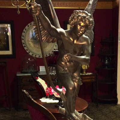 Statue "L'Amour Irresistible" (Irresistible Love), by Marie Cassavetti, c. 1900