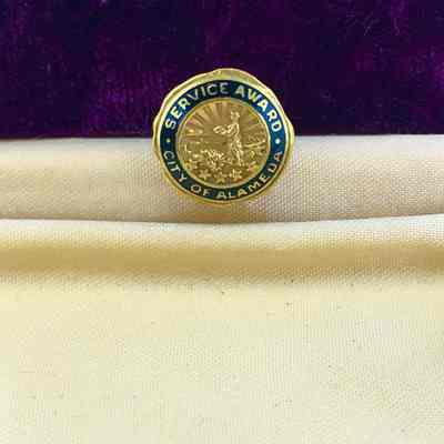 Service Award presented to Fred W. Krueger, City employee, 1970s