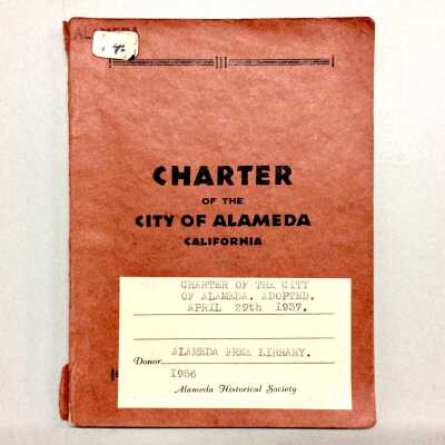Charter of the City of Alameda, adopted 1937