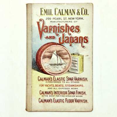 Advertising card for E.G. Dunning, Dealer in Paints, Oils & Varnishes, 1902