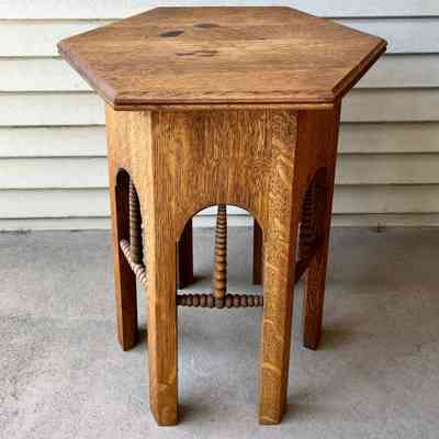 Tabouret Table from the Samuel Montgomery Haslett Residence, c. late 1890s