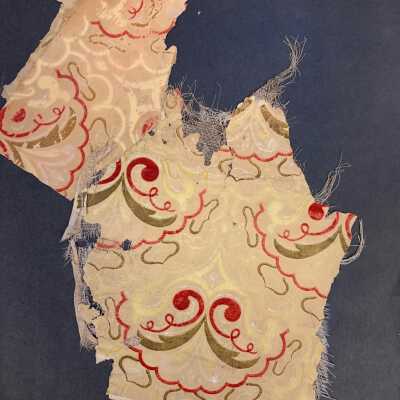 Wallpaper samples from 1548 Pacific Ave., c. 1897