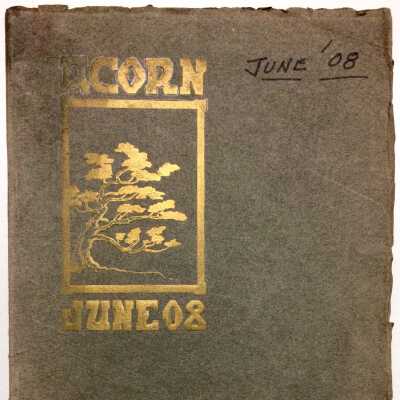 Alameda High School 'Acorn' yearbook for June, 1908