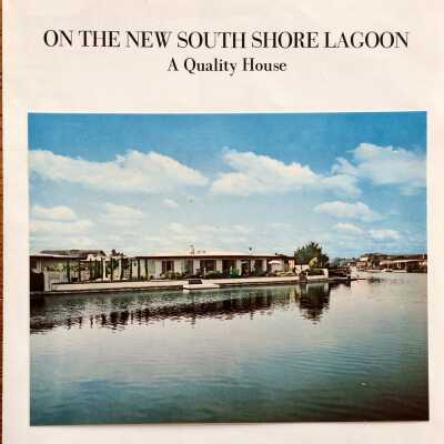 Flyer of Homes for sale at South Shore, early 1960s-late 1970s