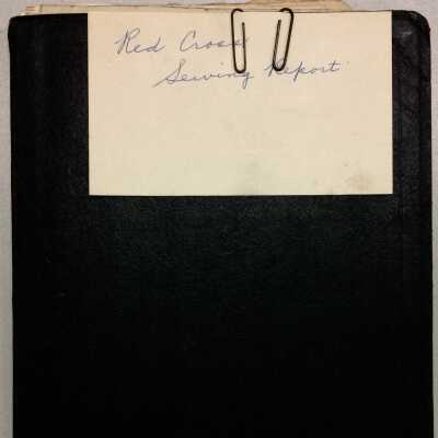 Adelphian Club Red Cross Sewing Report, 1917-1918