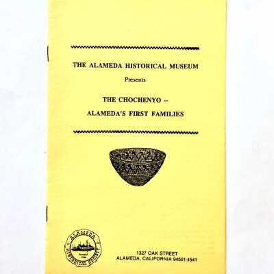 Program of Native American display at the Historical Museum, 1980s