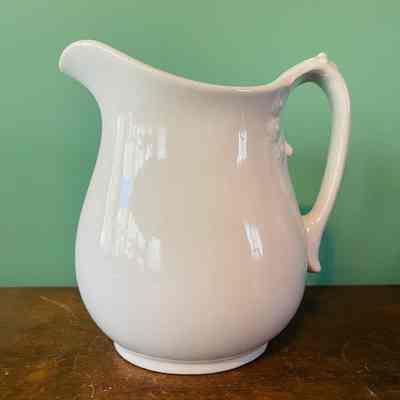 Johnson Brothers ironstone china pitcher, after 1891
