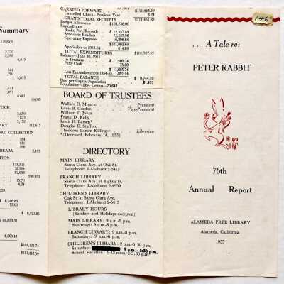 76th Annual Report of the Alameda Free Library, 1955